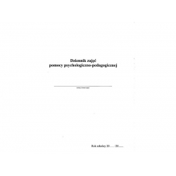 I/10B Dziennik zajęć pomocy psychologiczno-pedago-