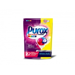 PUROX kapsułki do prania 22 sztuki do koloru
