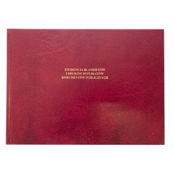 Ewidencja blankietów i druków duplikatów