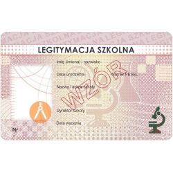 MEiN-I/4-N - Legitymacja szkolna dla niepełnospraw