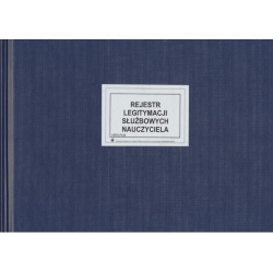 MEN-RLN Rejestr legitymacji służbowych nauczyciela