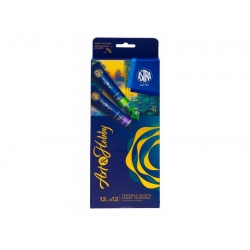 Farby tempera 12 sztuk 12 ml ART-and-HOBBY ASTRA