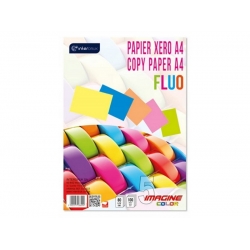 Papier ksero A4 80g/m2 100 arkuszy Fluo mix