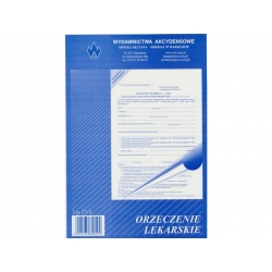 Lp-25/s Orzeczenie lekarskie wydane na podstawie