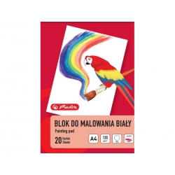 Blok do malowania A4 HERLITZ 20 kartek 120 g/m2
