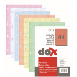Wkład do segregatora A4 kolorowy 50 arkuszy