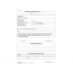 Gm-272/s Zgłoszenie reklamacyjne A4,