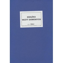 Og-8 Książka wizyt domowych,