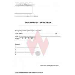 NFZ-2/S Skierowanie do laboratorium
