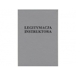 KS-120 Legitymacja instruktora nauki jazdy