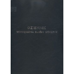 A-107B Dziennik wewnętrznej służby ochrony,