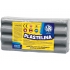 Plastelina ASTRA opakowanie 1 kg popielata