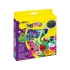 Ciastolina AMOS IC18P4S 4 kolory Fluo po 18 gramów