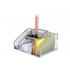 Pojemnik metalowy NET 6A Z9092 wielofunk. srebrny