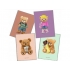 Zeszyt A4 PP TEDDIES 60 k. NARCISSUS kratka
