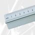 Linijka LENIAR metalowa z uchwytem 20 cm.