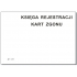 Zg-1 Księga rejestracyjna kart zgonu,