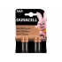 Bateria R-3 DURACELL alkaiczna 4 sztuki.