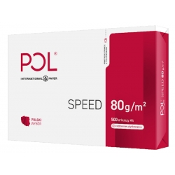 Papier ksero A4 POLSPEED 80 g/m2 500 arkuszy.