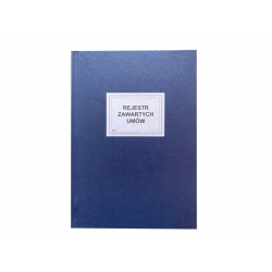 Rejestr zawartych umów A4